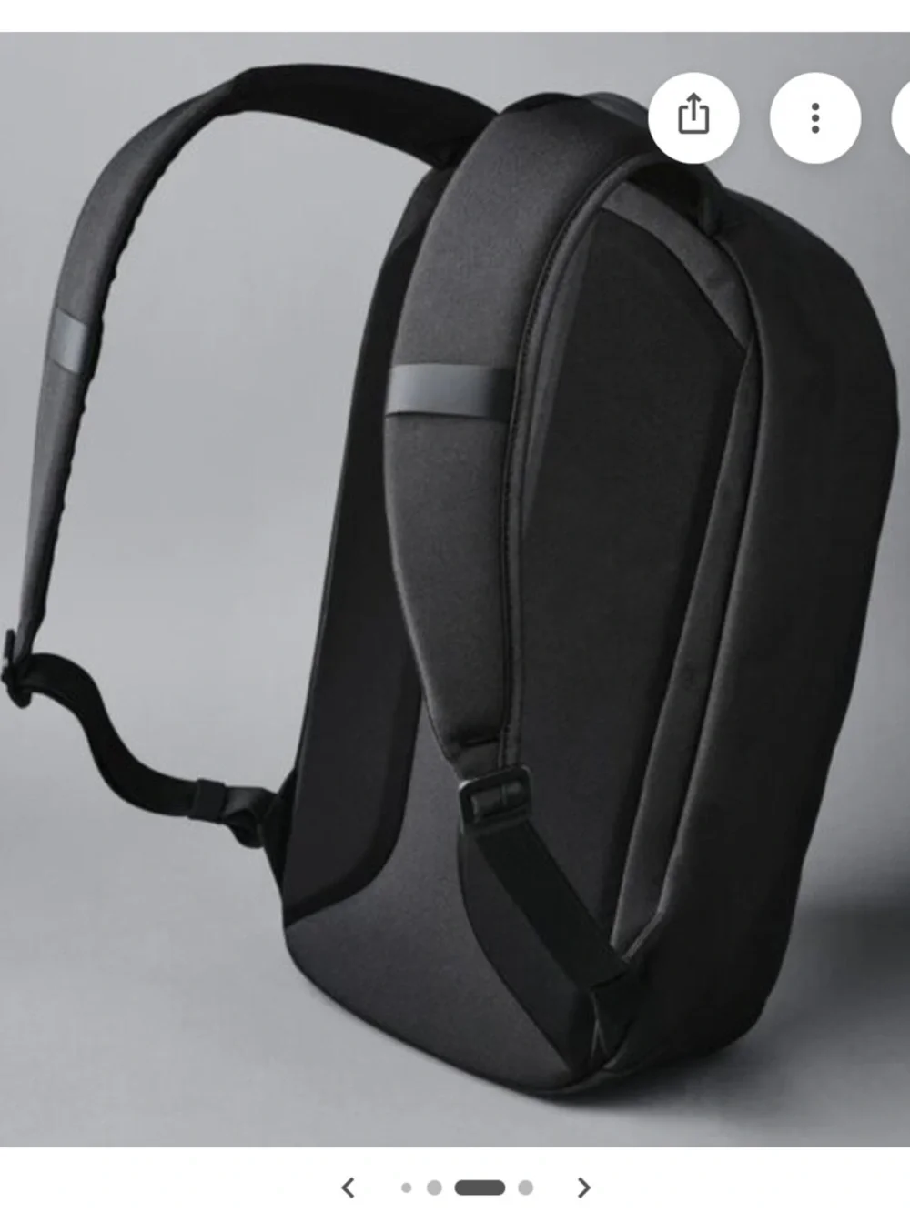 ALPAKA Metro Backpack Black Axoflux 300D Travel Laptop Everyday Bag NWT‎